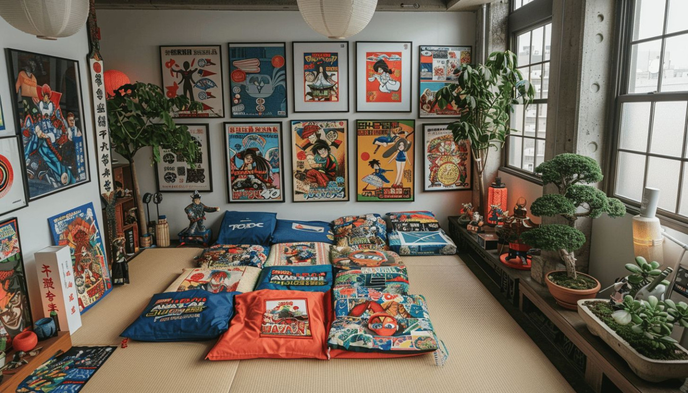 Décorations inspirées des mangas pour apporter une touche japonaise à votre intérieur