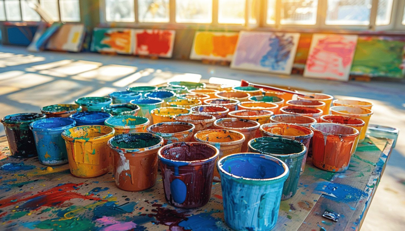 Découvrir l'harmonie des couleurs : tonique, chaude, monochrome, analogique et contrastée pour un équilibre parfait dans un tableau