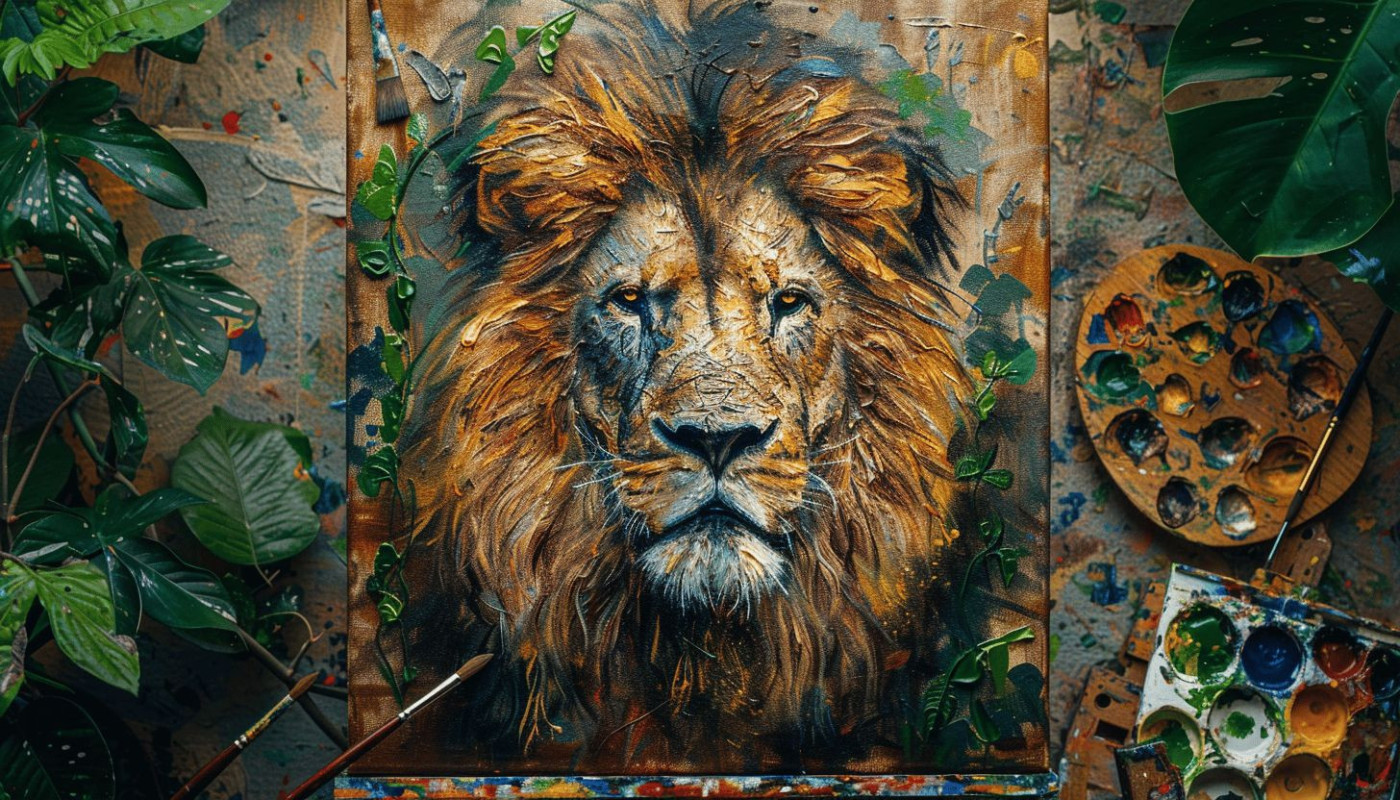 Explorer l'art de peindre les animaux sur toile et sur bois