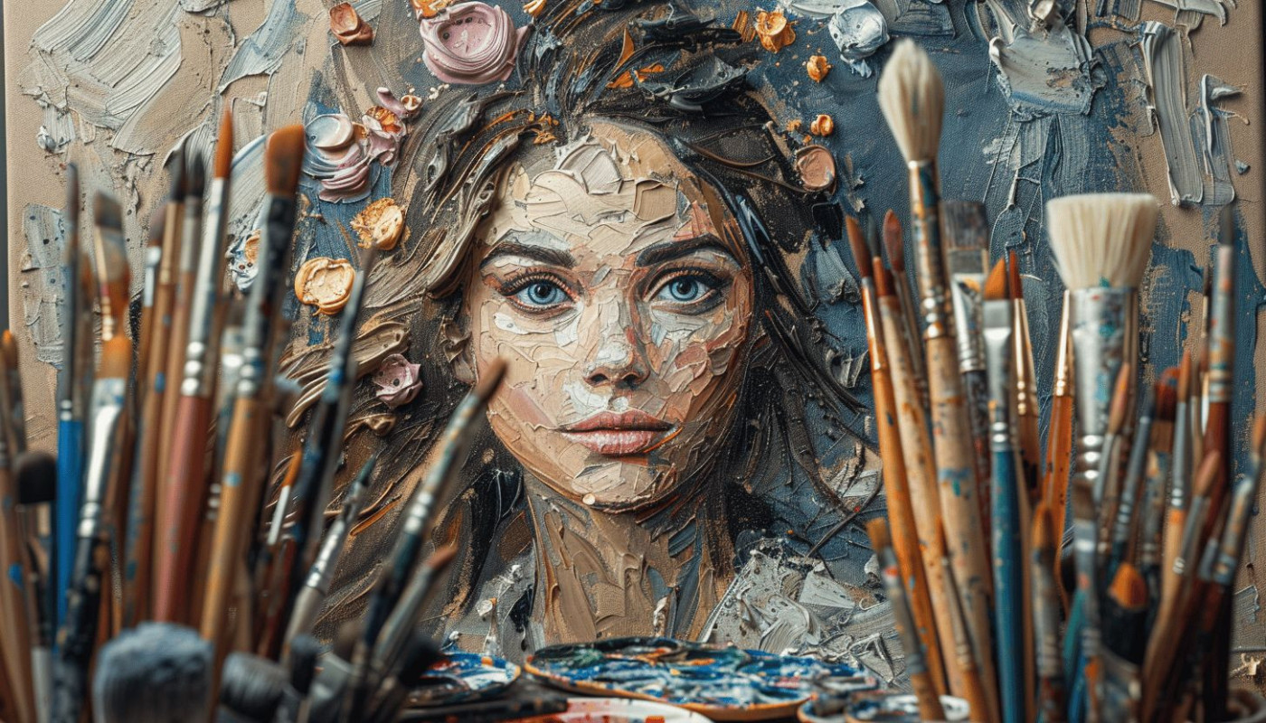 Peinture et femmes : créer un trompe l'oeil pour un effet de profondeur